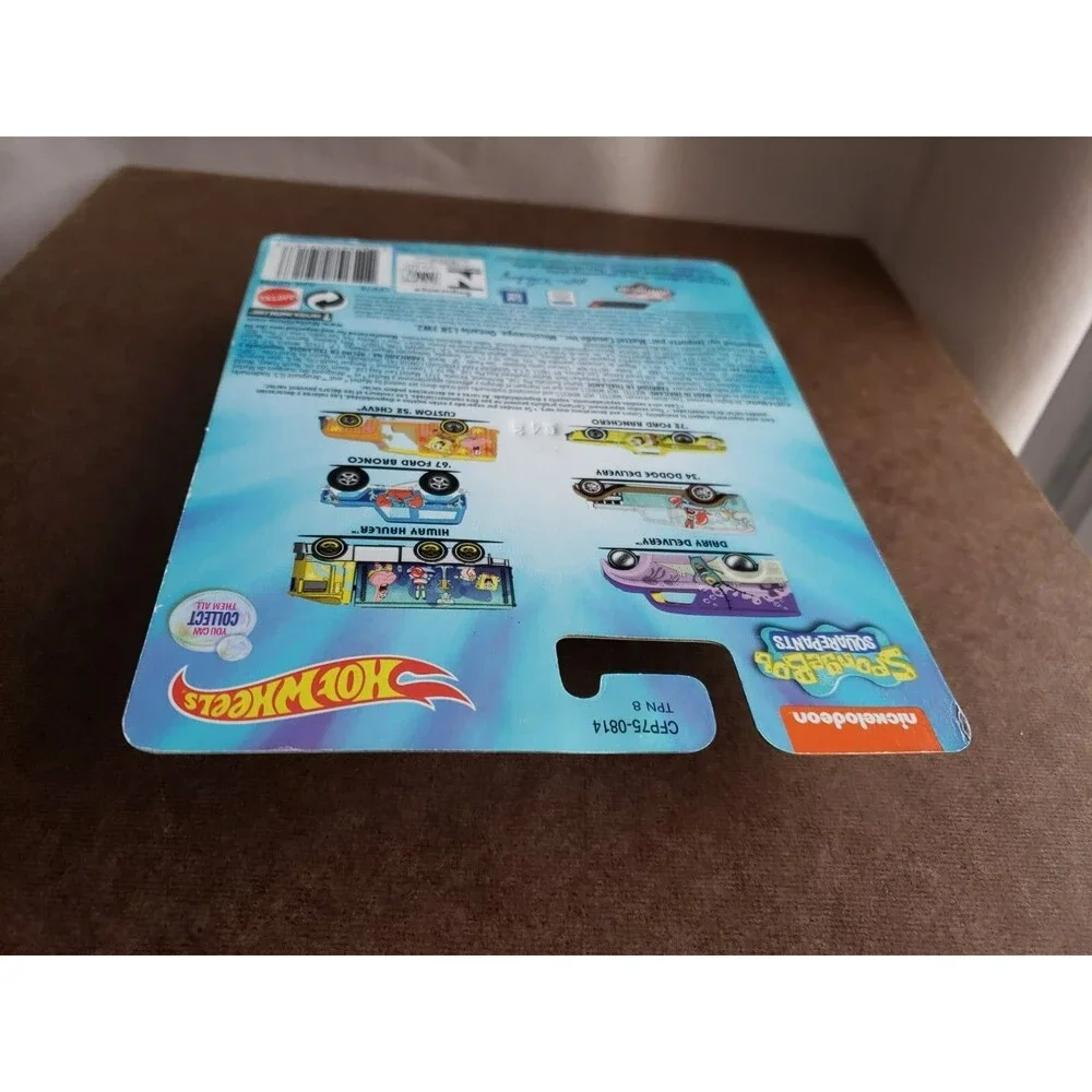 Hot Wheels '34 DODGE DELIVERY Silver & Blue Pop Culture Sponge Bob Square Pants